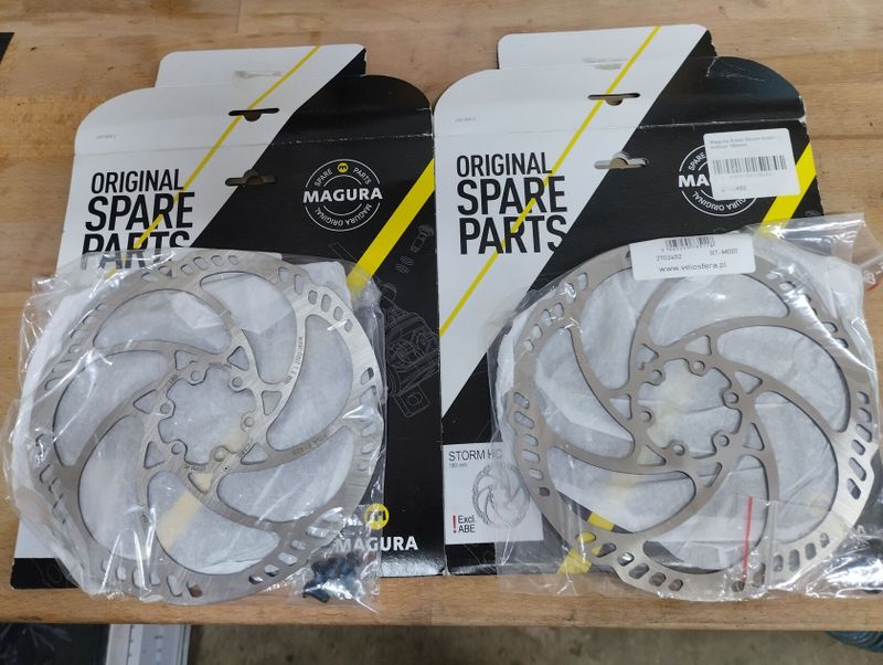 2x nový brzdový kotouč Magura Storm HC 180mm