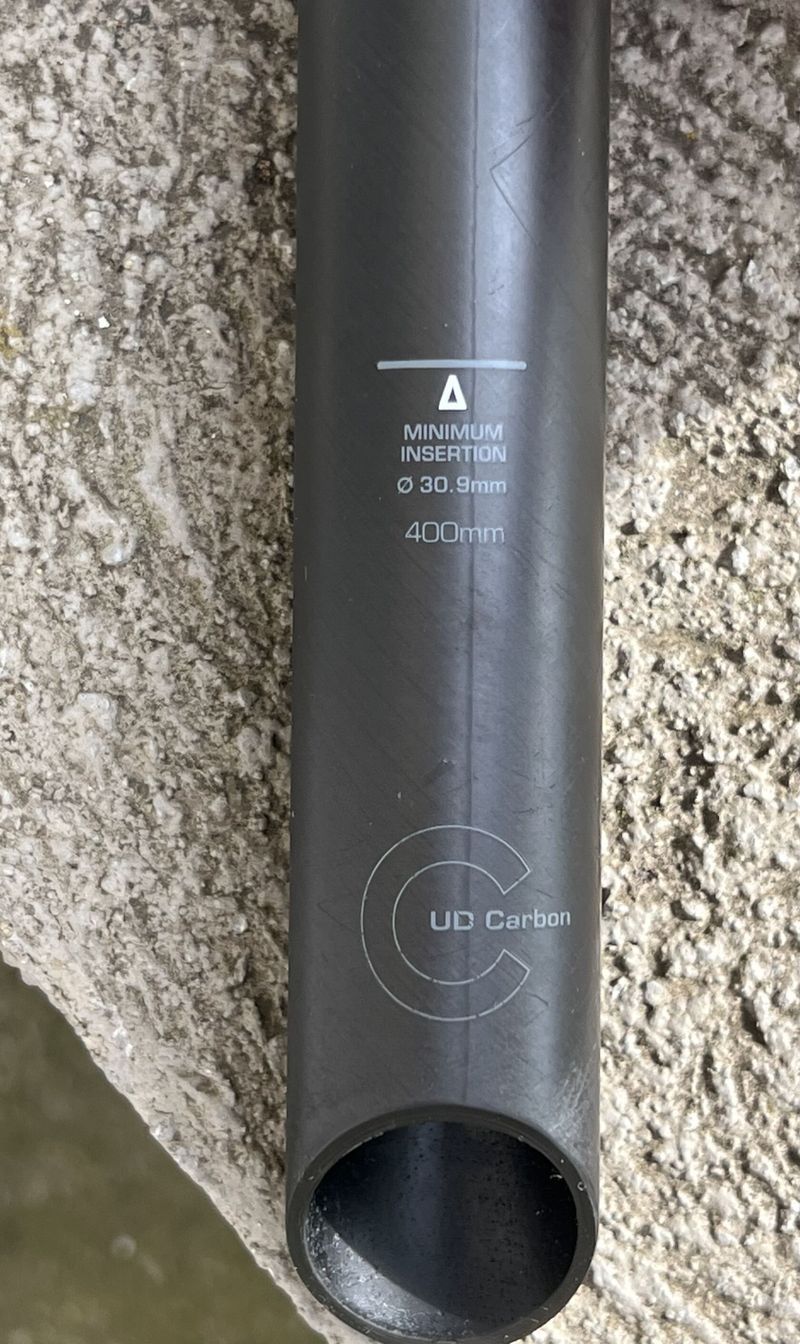 USE Components Evo UD Carbon 30.9/400mm