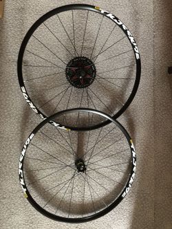 Zapletená kola Mavic CrossRide Lefty