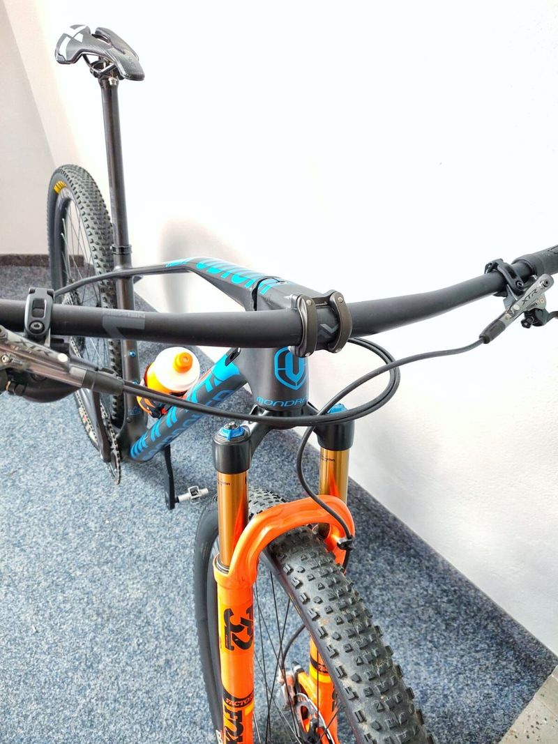 MTB MONDRAKER PODIUM RR SL - XTR, NEXTIE KARBON.KOLA, FOX VIDLICE-VEL 170-185 cm- PŮV.CENA 229.000,-