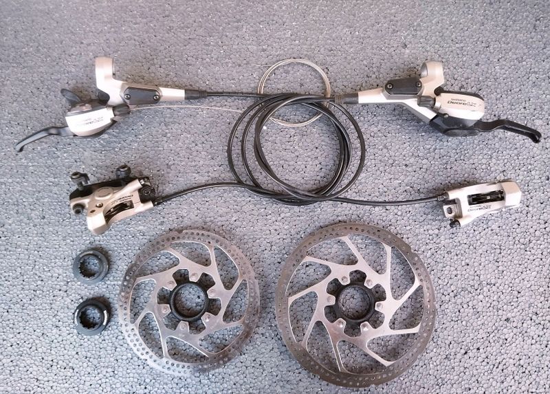 Shimano LX Dual Control komplet