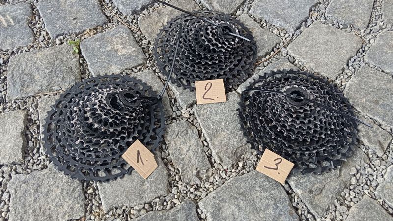 kazety SRAM 12s 11-50 na HG ořech