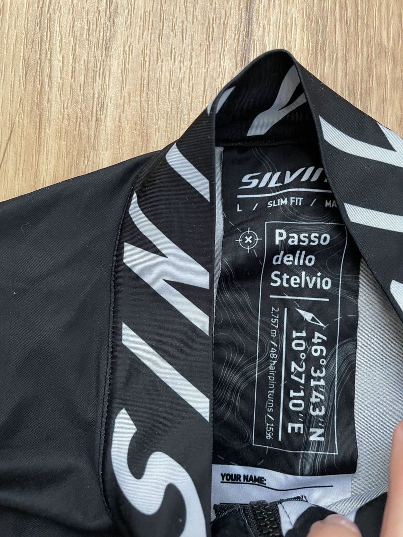 Silvini dres Passo del Stelvio top stav