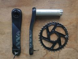 Kliky SRAM XX1 EAGLE AXS s převodníkem XX1