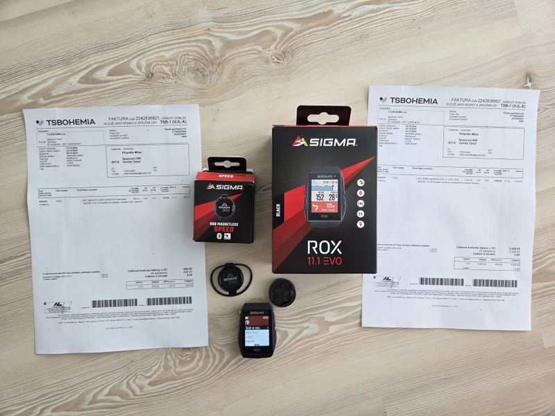 Sigma Rox 11.1 EVO + snimac rychlosti