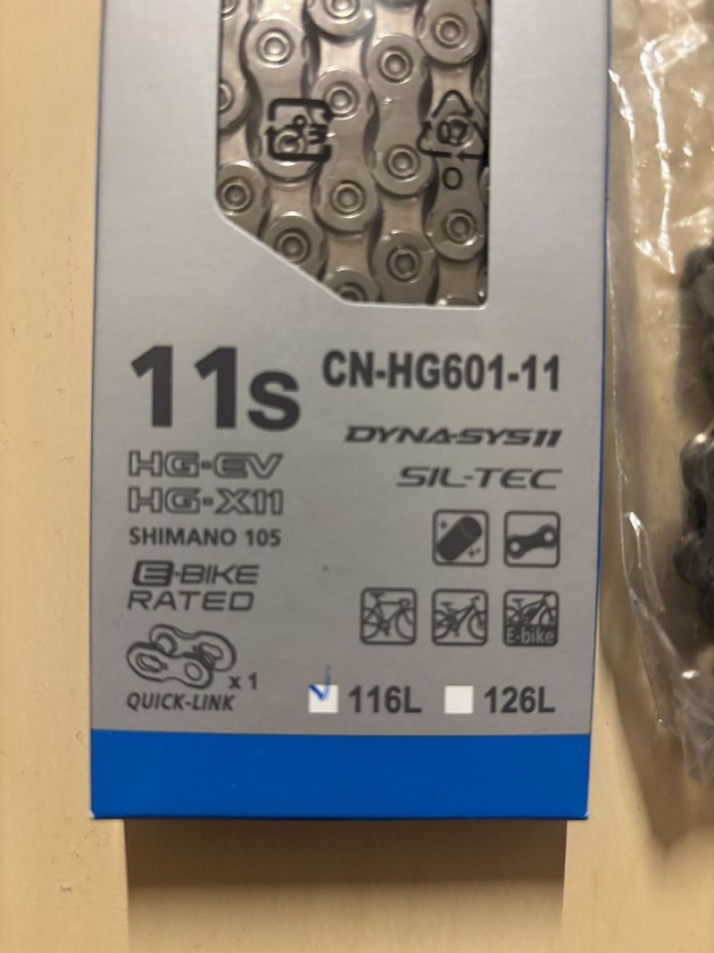 Retez Shimano CN-HG601-11 116 clanku