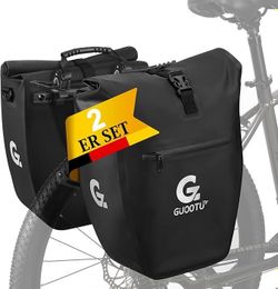 Nové brašny GUOOTU 2dílná sada na nosič 48l (2x 24 litrů), z Tarpaulinu
