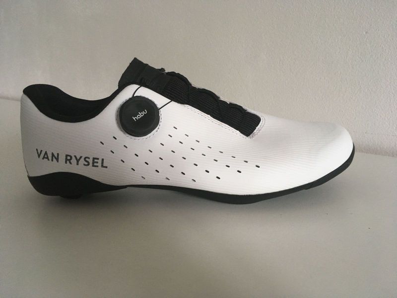 Silniční tretry Van Rysel NCR, bílé, velikost 41 (260 mm)