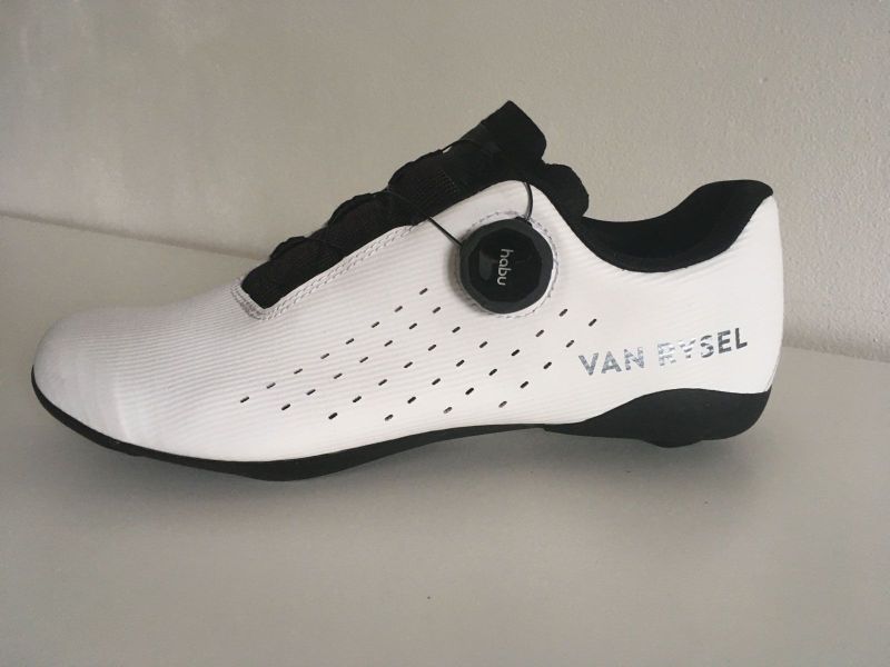 Silniční tretry Van Rysel NCR, bílé, velikost 41 (260 mm)