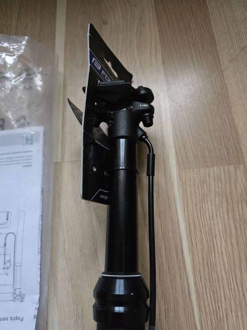 Teleskopická sedlovka Force Dropper, pro1-převodník černá (průměr/délka: 31,6/405 mm (zdvih 100mm))