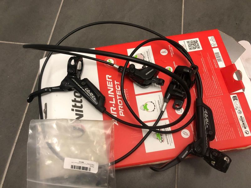 Komplet Brzdy SRAM LEVEL TL sundané z nového kola Canyon LUX vel. L