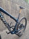 Prodám Specialized EPIC WorldCup PRO - "M", Gloss deep Lake Metallic/Chrome