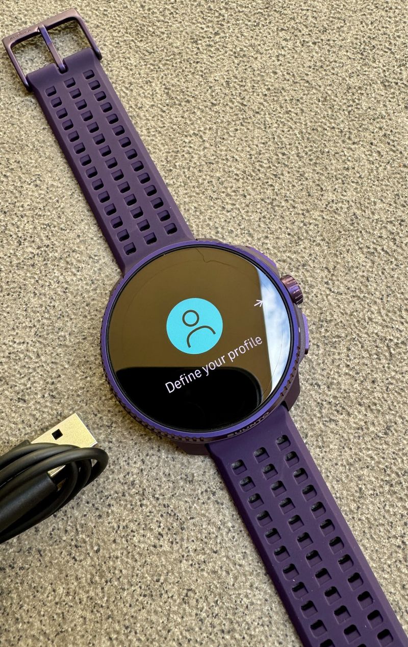 Suunto Race Titanium Amethyst + HR, nové, nepoužité 