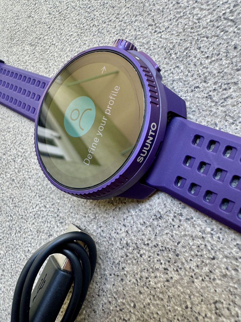 Suunto Race Titanium Amethyst + HR, nové, nepoužité 
