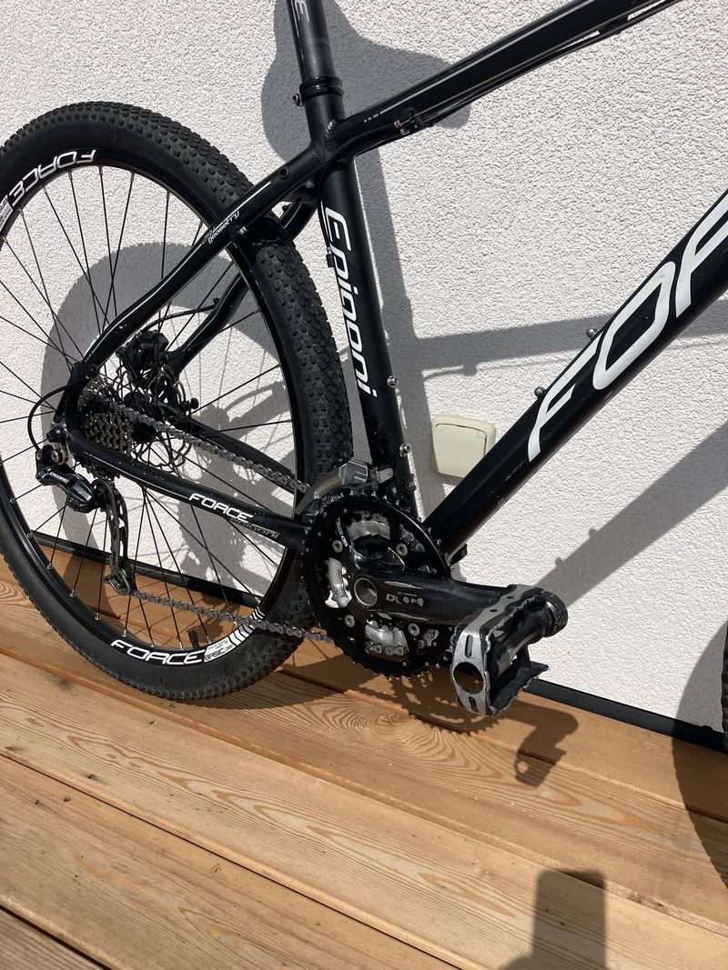 MTB 29" Al pevná karbonová vidlice