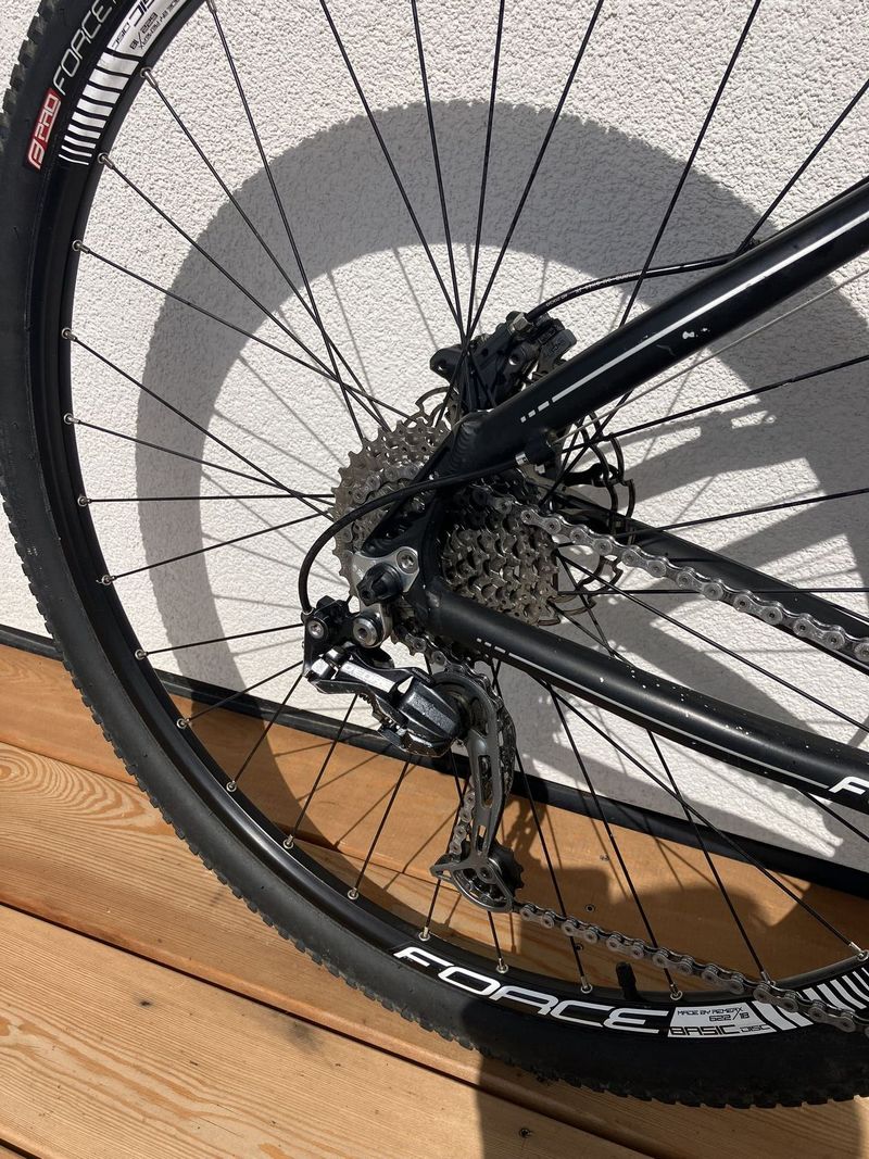MTB 29" Al pevná karbonová vidlice