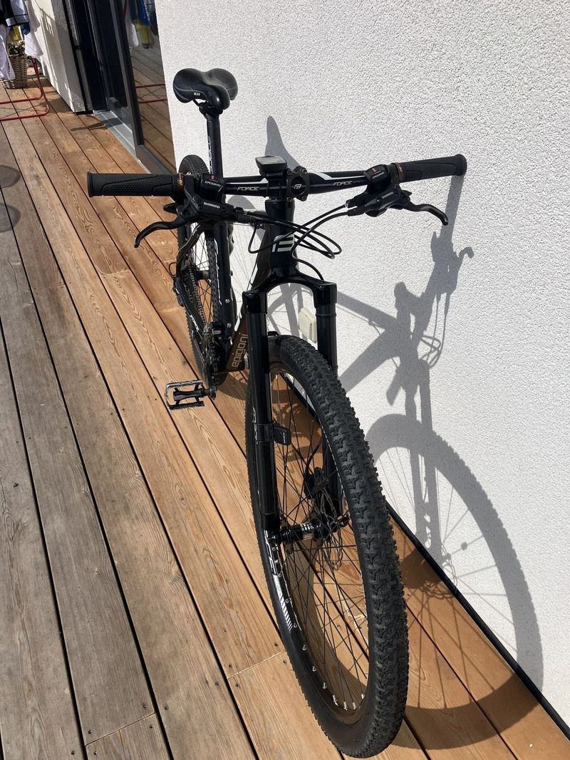 MTB 29" Al pevná karbonová vidlice