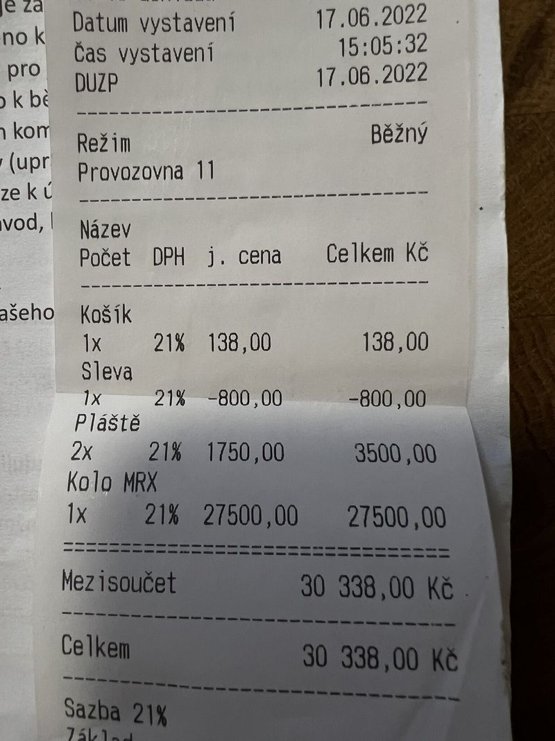 Horské jízdní kolo MRX ELITE 29