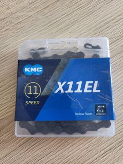 řetěz KMC X11EL ExtraLight, 112 čl., černý