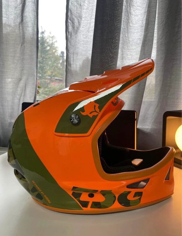 Integrální helma TSG - Trap Acid Orange 