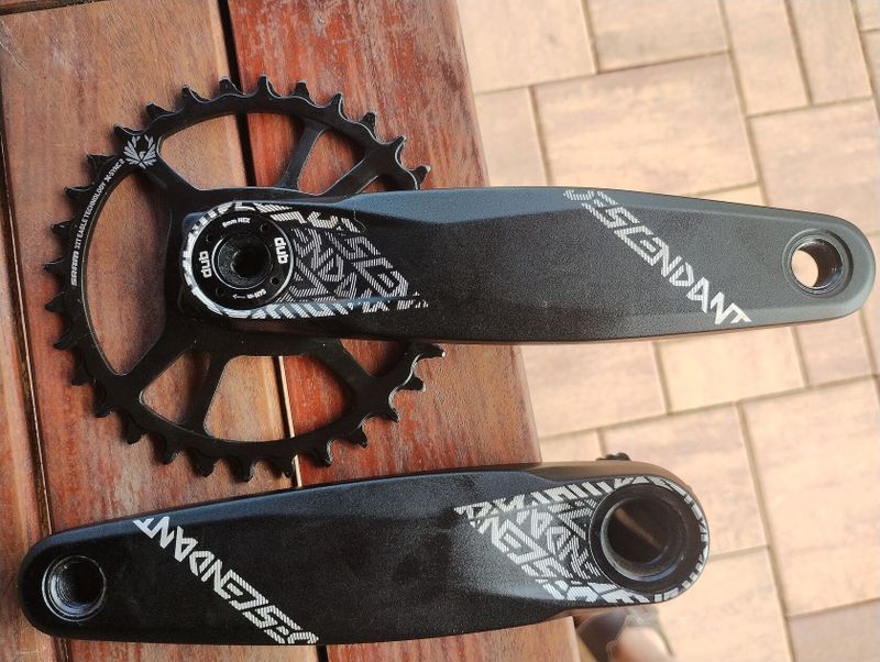 Truvativ descendant 170mm, boost,32z,DUB..najeto 10km