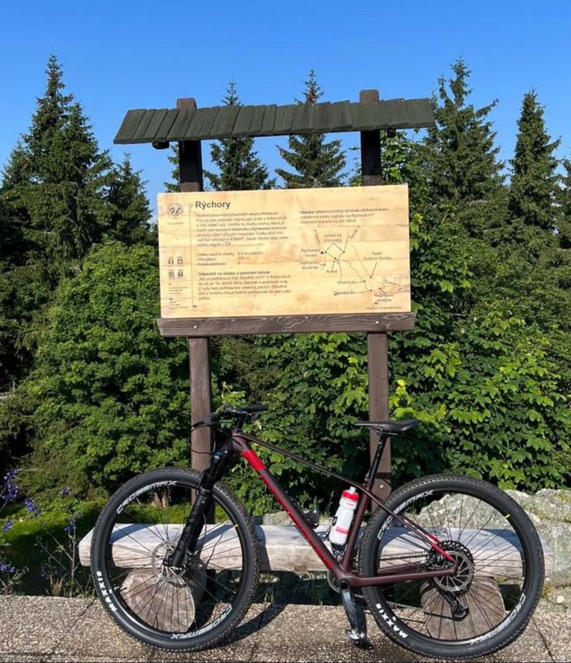 Celokarbonové horské kolo Mondraker Podium Carbon 29 (SPE), velikost M, průměr kol 29