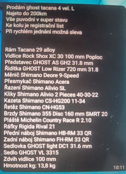 Prodám pánské horské kolo 