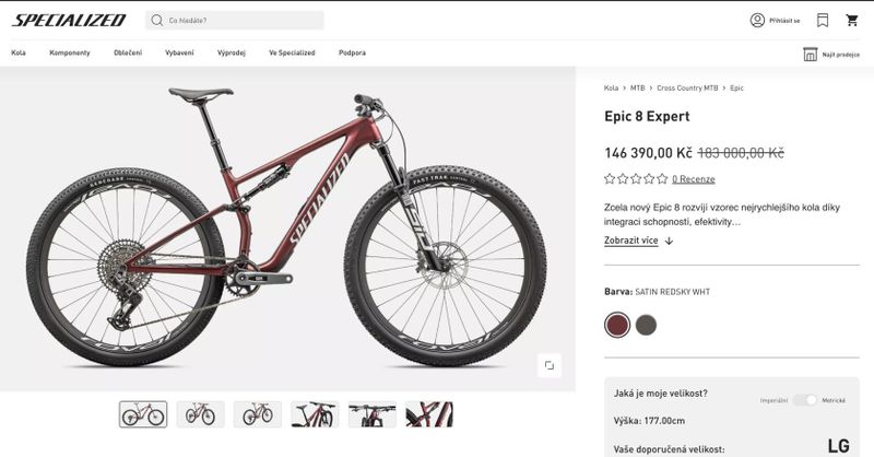 SPECIALIZED EPIC 8 EXPERT