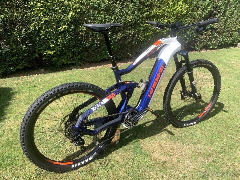 Haibike Xduro 5.0 Flyon najeto jen 2404km velikost rámu L 2x baterie PC 192000kč