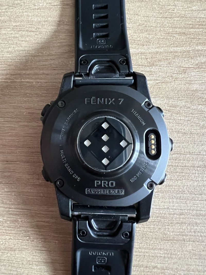 Fenix 7 PRO Sapphire Solar Gray DLC Titanium + TOPOCZ v5