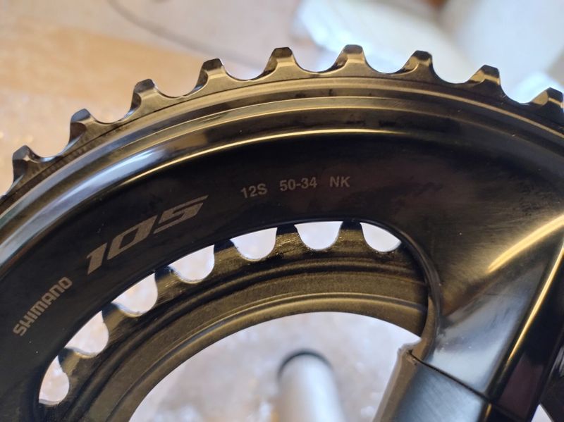 Kliky Shimano 105 R7100 50-34
