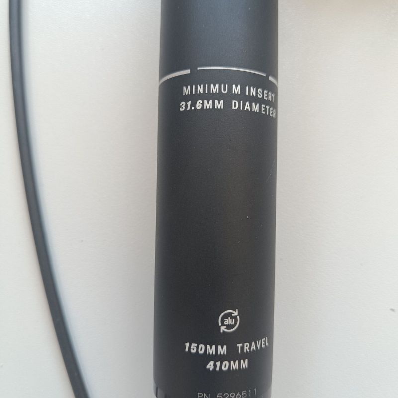 Sedlovka Bontrager LINE 31.6 x 410 x 150 mm