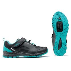 MTB tretry Northwave ESCAPE EVO black/turqoise