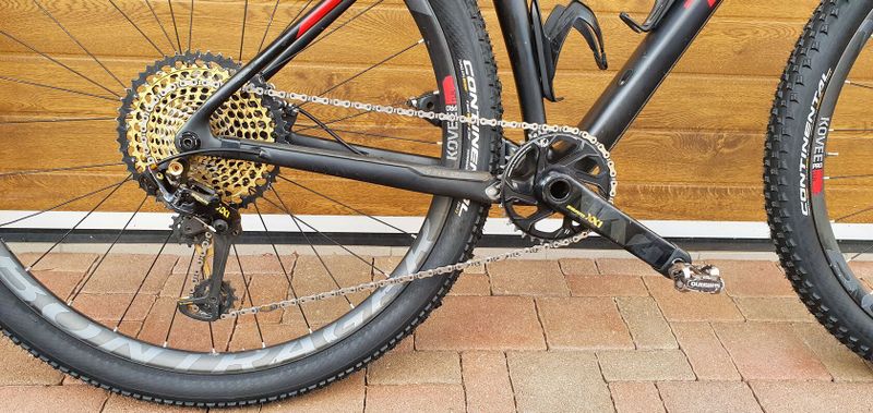 TREK ProCaliber 9.9 nejvyšší model s nejvyšším osazením SRAM XX1, velikost M-L
