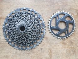 Kazeta Sram GX eagle + převodník