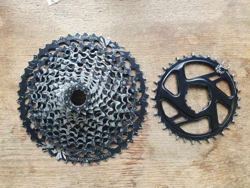 Kazeta Sram GX eagle + převodník