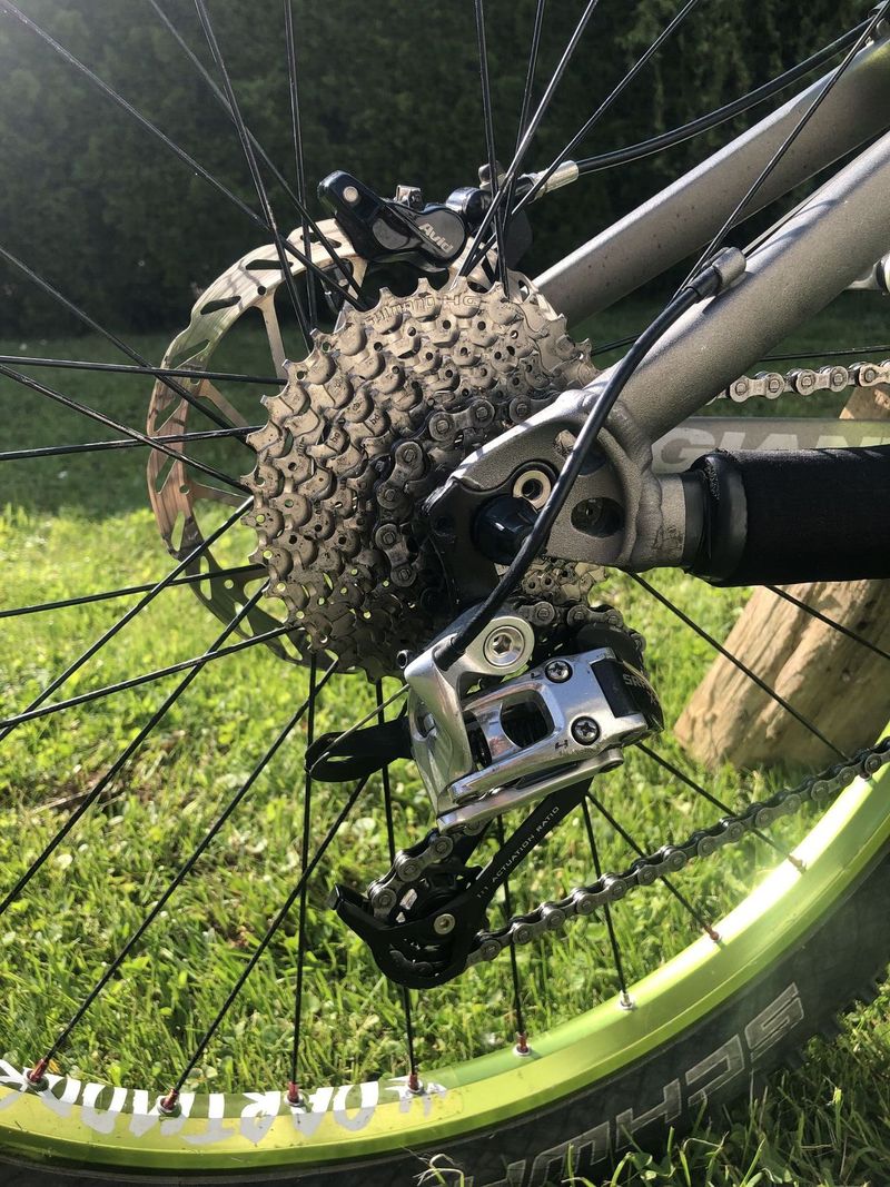 Celoodpružené kolo Giant M, 26´