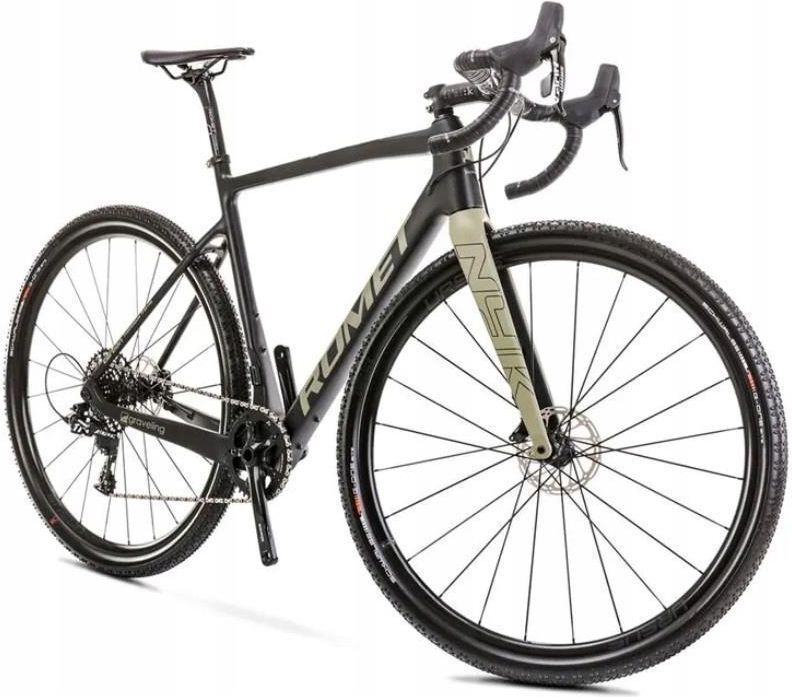 Gravel Romet Nyk 2023 karbon najeto 800km