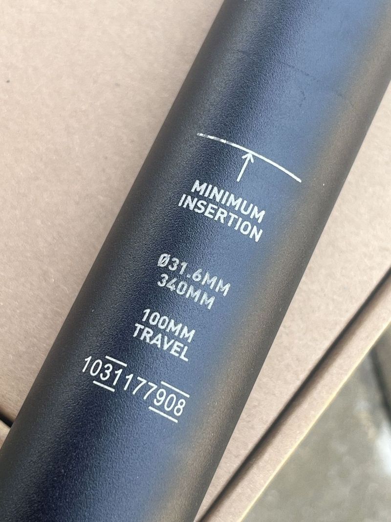 Rock shox reverb Axs 31,6/100mm