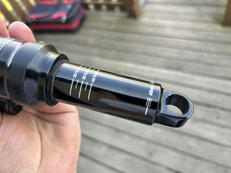 Rock Shox Superdeluxe Trunion 205x60