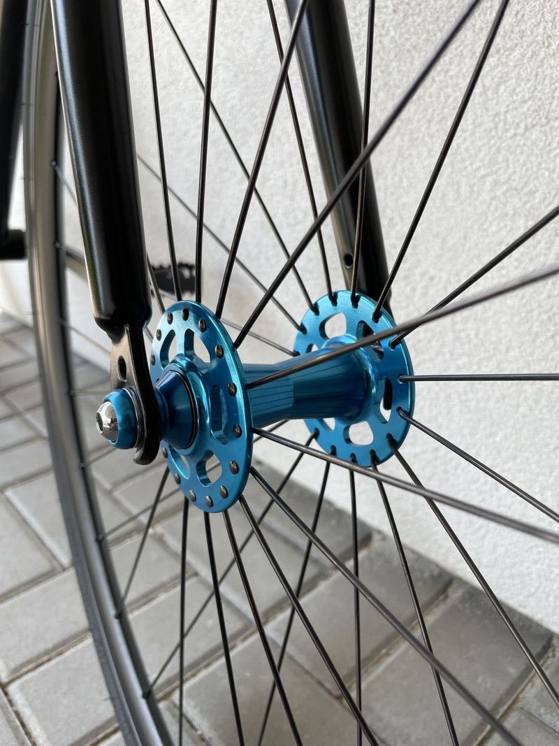 TOP - Fixie Original Black Bike - 56