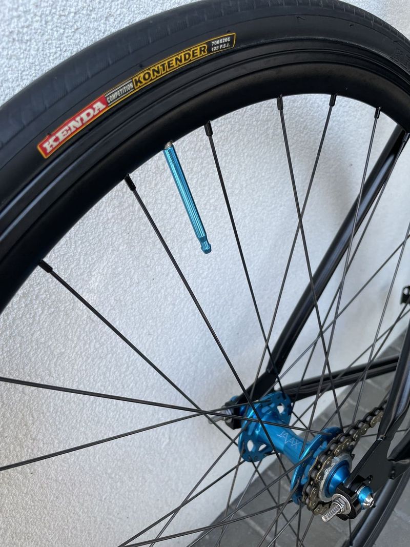 TOP - Fixie Original Black Bike - 56