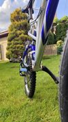 Modro-stříbrná MERIDA BIG AIR Full Al 7005- MTB, XC, sjezd - 1.majitel, pěkný stav 