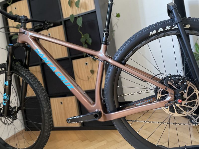 Santa Cruz Chameleon C carbon Bronze / GX Eagle 1x12 / teleskop / vel.M