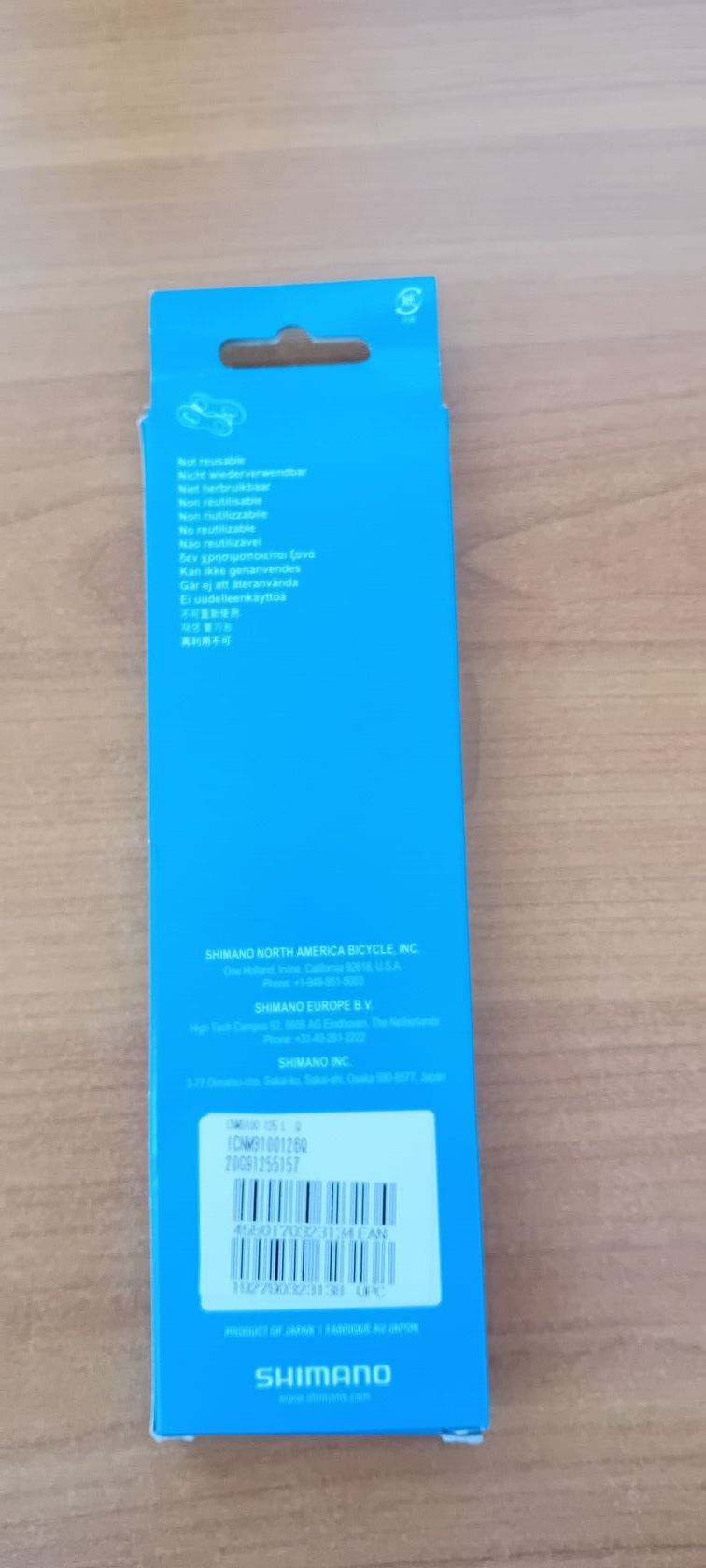 Řetěz Shimano XTR 12s spojka