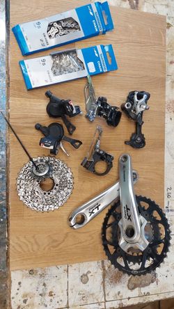 Sada Shimano XT 3x9