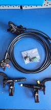 Čtyřpístkové brzdy Shimano BR-MT420+BL-MT4100 P+Z 1000/1850MM