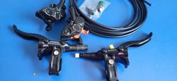 Čtyřpístkové brzdy Shimano BR-MT420+BL-MT4100 P+Z 1000/1850MM