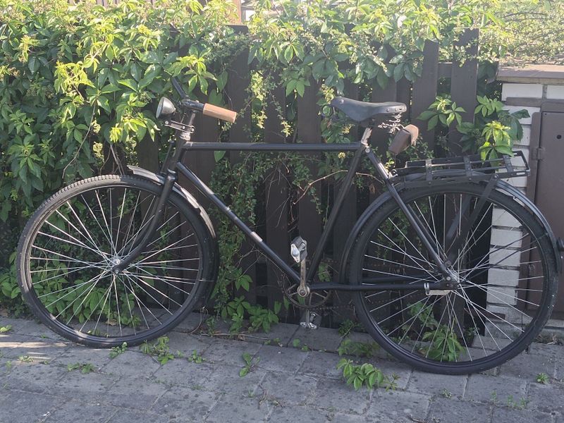 vojenské kolo ČS Zbrojovka Brno MONTA, rok výroby cca 1938.