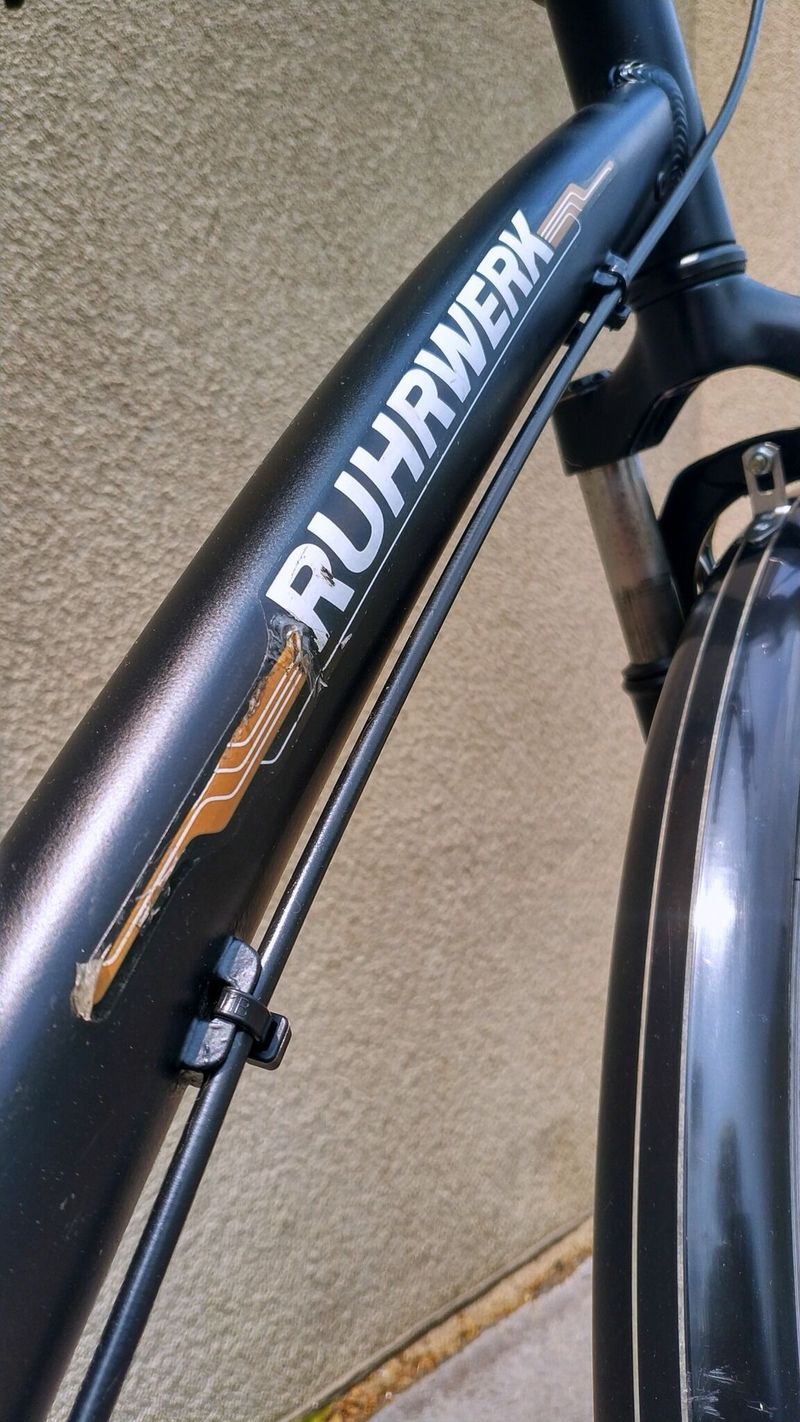 Kvalitní městské kolo Ruhrwerk Shimano Deore